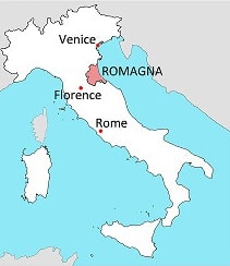Romagna in Italy